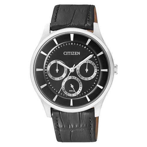 Relógio Citizen Caixa de 39 MM Pulseira em Couro