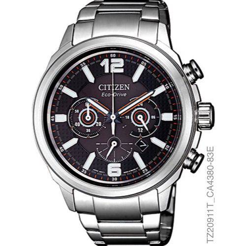 Relógio Citizen Cronógrafo Tz20911t Eco-drive Prata