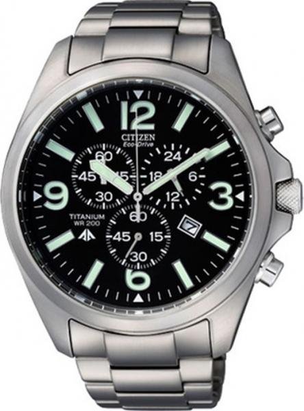 Relógio Citizen Cronograph Eco-drive TZ30142D Titanium