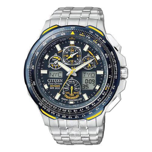 Relógio Citizen Eco-drive Blue Angels Skyhawk Jy0040-59l