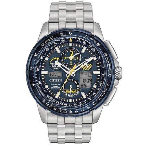 Relógio Citizen Eco Drive Blue Angels Skyhawk Jy8058-50l