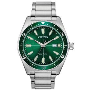 Relógio Citizen Eco-Drive Brycen Vintage Verde AW1598-70X