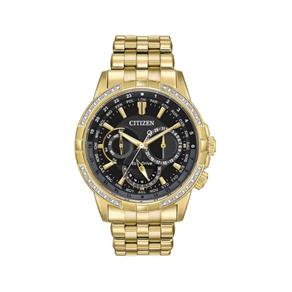 Relógio Citizen Eco-Drive Calendrier Dourado BU2082-56E