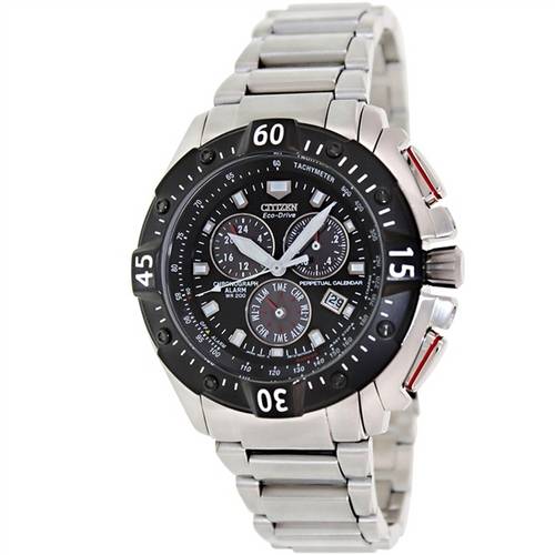 Relógio Citizen Eco-Drive Perpetual Calendar Cronograph Analógico Masculino Bl5314-52e