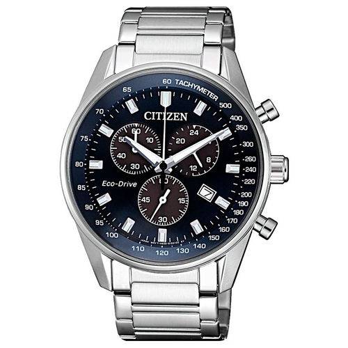 Relógio Citizen Eco-drive Prata Aço Masculino At2390-82l / Tz20742f