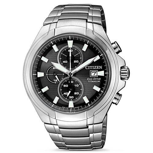 Relógio Citizen Eco-drive Prata Titanium Masculino Ca0700-86e / Tz20724t