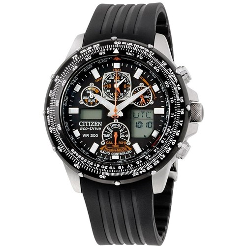 Relógio Citizen Eco Drive Skyhawk Rádio Controlled Tz10039j - Jy0001-00E