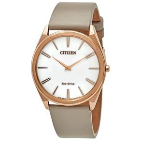 Relógio Citizen Eco-Drive Stiletto Ladies Couro Rese Gold