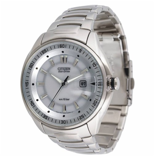 Relógio Citizen EcoDrive Aço com Calendário BM6687-53A