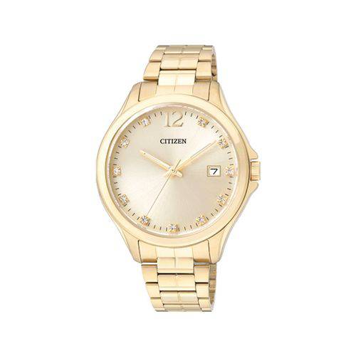 Relógio Citizen Feminino Folheado Pequeno Tz28397g