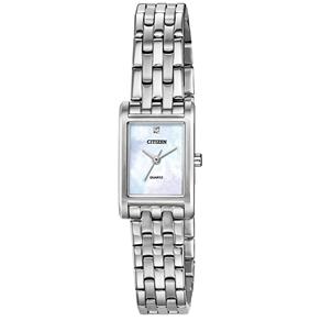 Relógio Citizen Feminino Quadrado Madrepérola Ej6121-51D