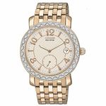 Relógio Citizen Feminino Tz28020m Ecodrive Solar Rosé