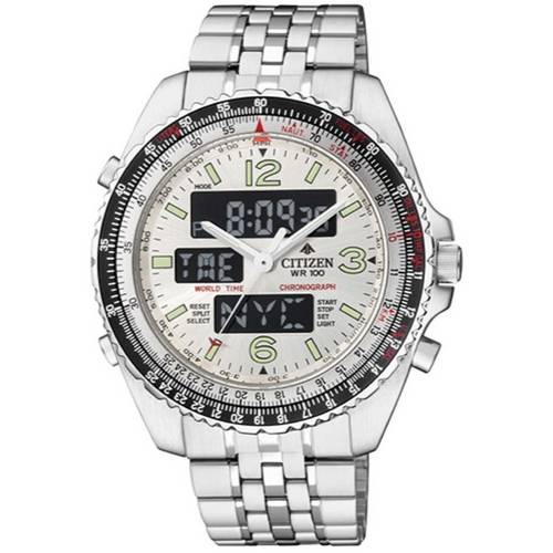 Relógio Citizen Promaster Masculino Aço Inox Wr100 Tz10075q