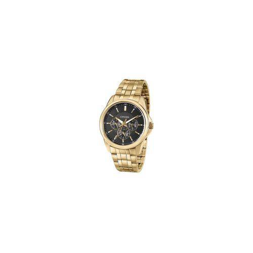 Relógio Citizen Masculino Aço Dourado Preto Tz20395u