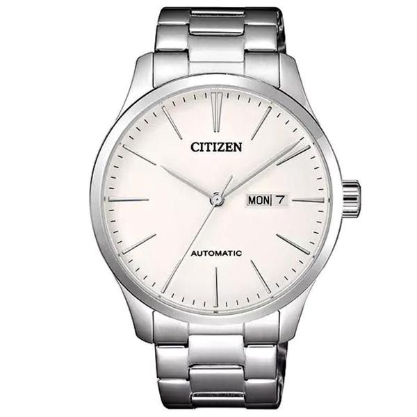 Relógio Citizen Masculino Automático Fundo Branco - Tz20788q