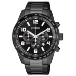 Relógio CITIZEN masculino cronógrafo aço preto AN8165-59E/TZ31454P