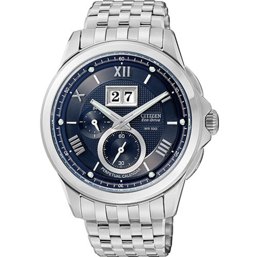 Relógio Citizen Masculino Eco-drive Calendário Bt0001-63l