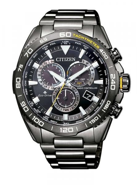 Relógio Citizen Masculino Eco-Drive CB5037-84E TZ31392W Safira