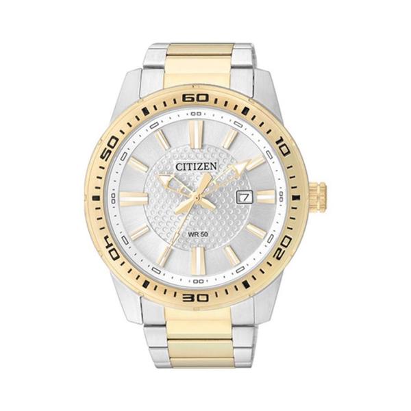 Relógio Citizen Masculino Tz20493b Prata e Dourado Original