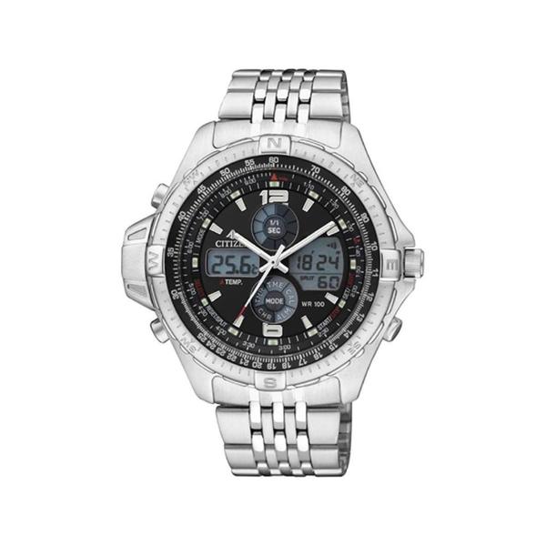 Relógio Citizen Masculino Tz10093t Aço Prata Original