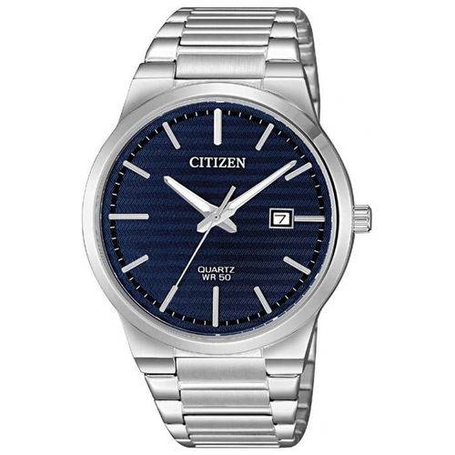Relógio Citizen Prata Azul Masculino Bi5060-51l / Tz20831f