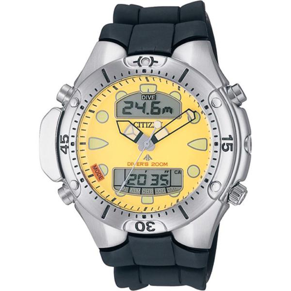 Relógio Citizen Promaster Aqualand Anadigi Diver39s 200m Masculino JP1060-01X - TZ10128Y