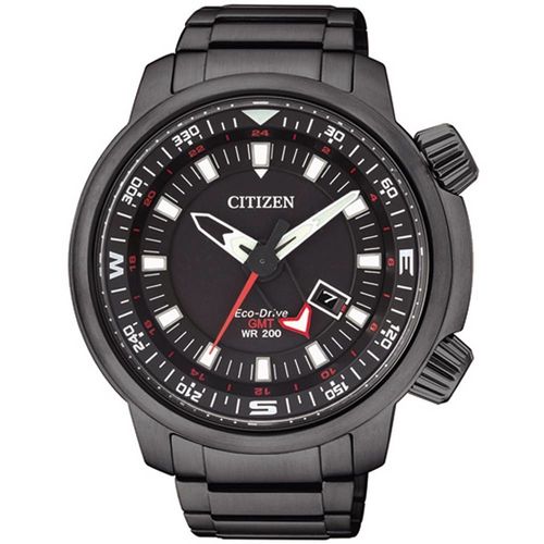 Relógio Citizen Promaster Eco-Drive Dual Time Cal. B877 Masculino BJ7085-50E - TZ30759P
