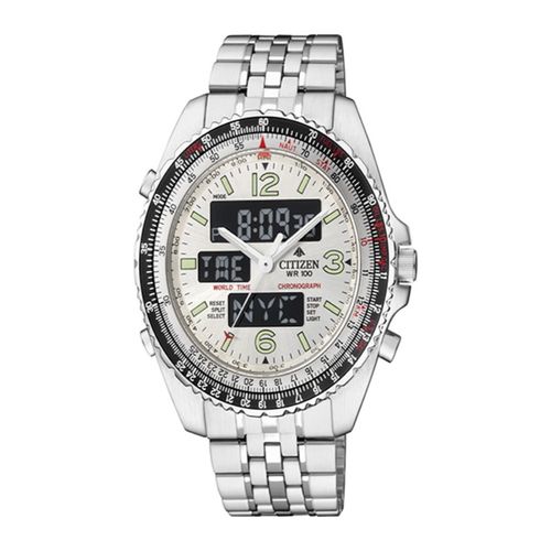 Relógio Citizen Promaster Masculino Aço Inox Wr100 Tz10075q