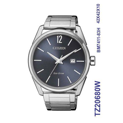 Relógio Citizen Social TZ20680W Eco-Drive BM7411-83H