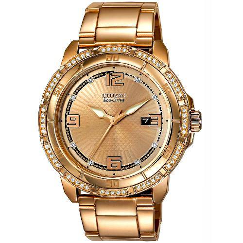 Relógio Citizen Tz20153x Dourado Rose