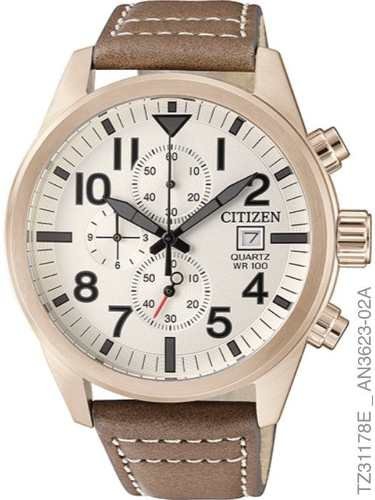 Relógio Citizen Tz31178e Cronógrafo Quartz An3623-02a