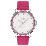 Relógio Coach Feminino Couro Rosa - 14502879