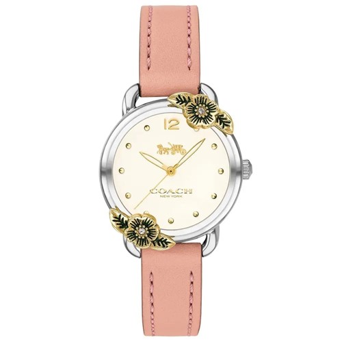 Relógio Coach Feminino Couro Rosa - 14503239 by Vivara