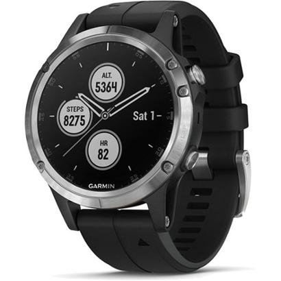 Relógio com GPS Garmin Fênix 5 Plus Smartwatch Multiesportivo com Música