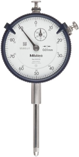 Relógio Comparador Capacidade 0-30mm Resolução 0,01mm Mitutoyo 2052S