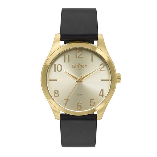 Relógio Condor Aço Masculino Dourado Co2035mqd/2x