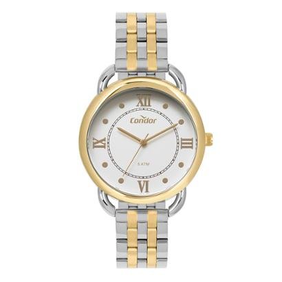 Relógio Condor Bracelete Bicolor Feminino