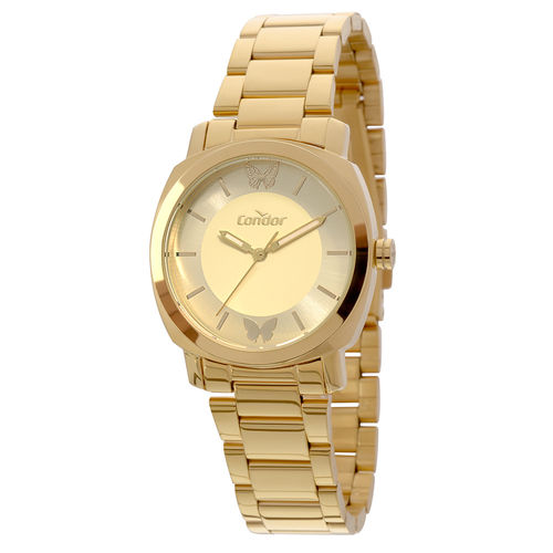 Relógio Condor Bracelete Feminino Dourado Coal2035eyy/k4d