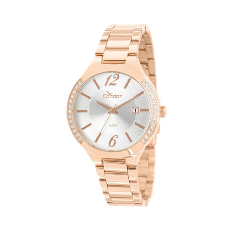 Relógio Condor Bracelete Feminino Rosé Analógico Co2115yk/4K