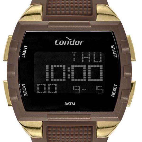 Relógio Condor Digital Masculino COBJ2649AA/2M Dourado