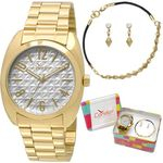 Relógio Condor Feminino Analógico Kit Pulseira Co2035kmw/k4c