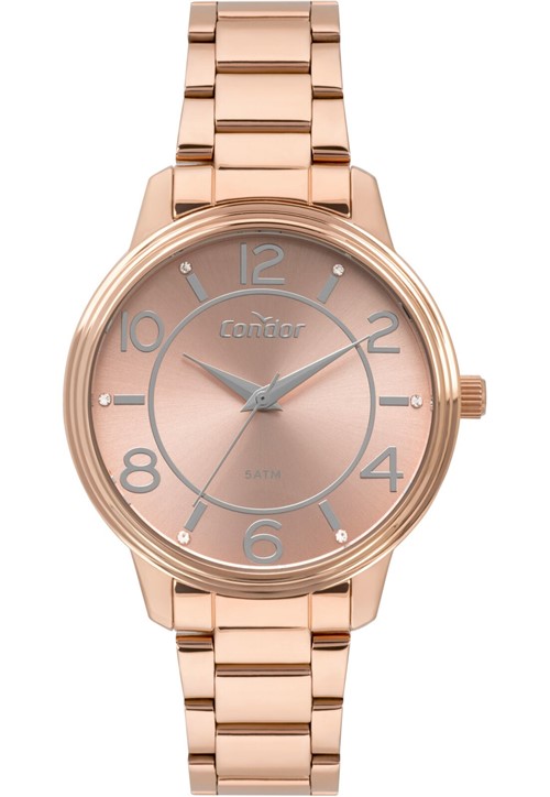 Relógio Condor Feminino Analógico Rosé - Co2035Mpo/4J