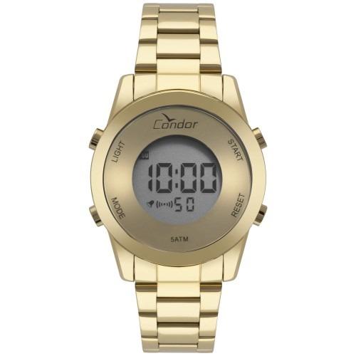 Relógio Condor Feminino Bracelete Digital Dourado COBJ3279AA/4D