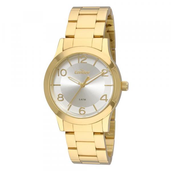 Relógio Condor Feminino Bracelete Dourado CO2035FDZ/K4K