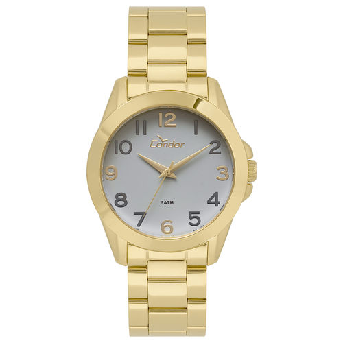 Relógio Condor Feminino Bracelete Dourado - Co2035kwx/k4a