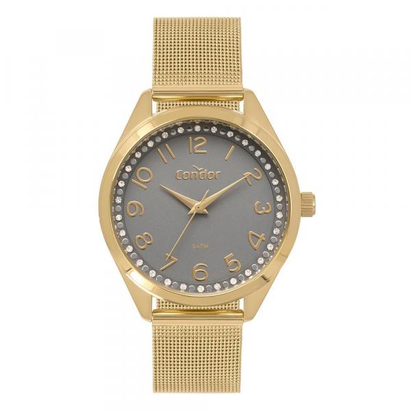 Relógio Condor Feminino Bracelete Dourado Co2035mox/4c