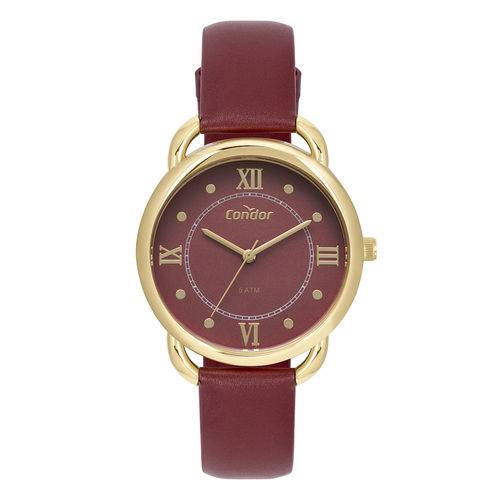 Relógio Condor Feminino Bracelete Dourado Co2035mpp/2r