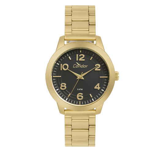 Relógio Condor Feminino Bracelete Dourado - Co2036kuq/t4p