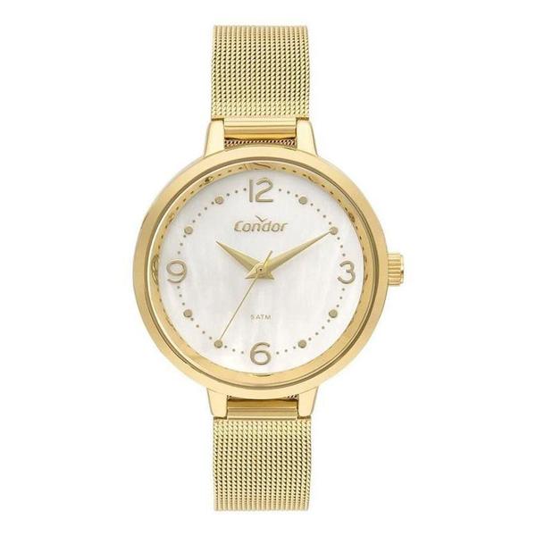 Relógio Condor Feminino Bracelete Dourado CO2036KWY/4B Mostr