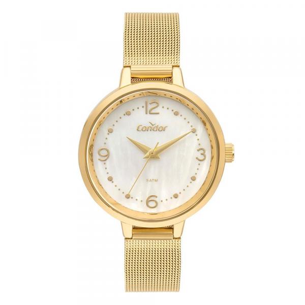 Relógio Condor Feminino Bracelete Dourado Co2036kwy/4b